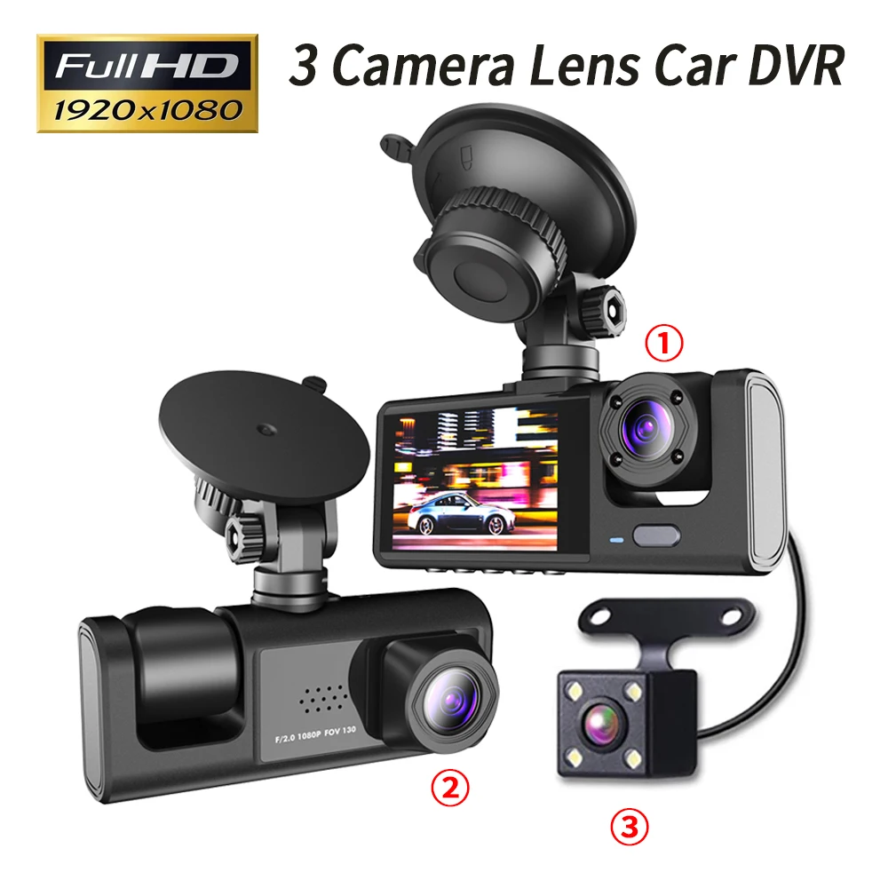 2.0인치 자동차 DVR 대시 캠 HD 대시 카메라 3 - Panoramic Dash Cam 360 리뷰 및 가격