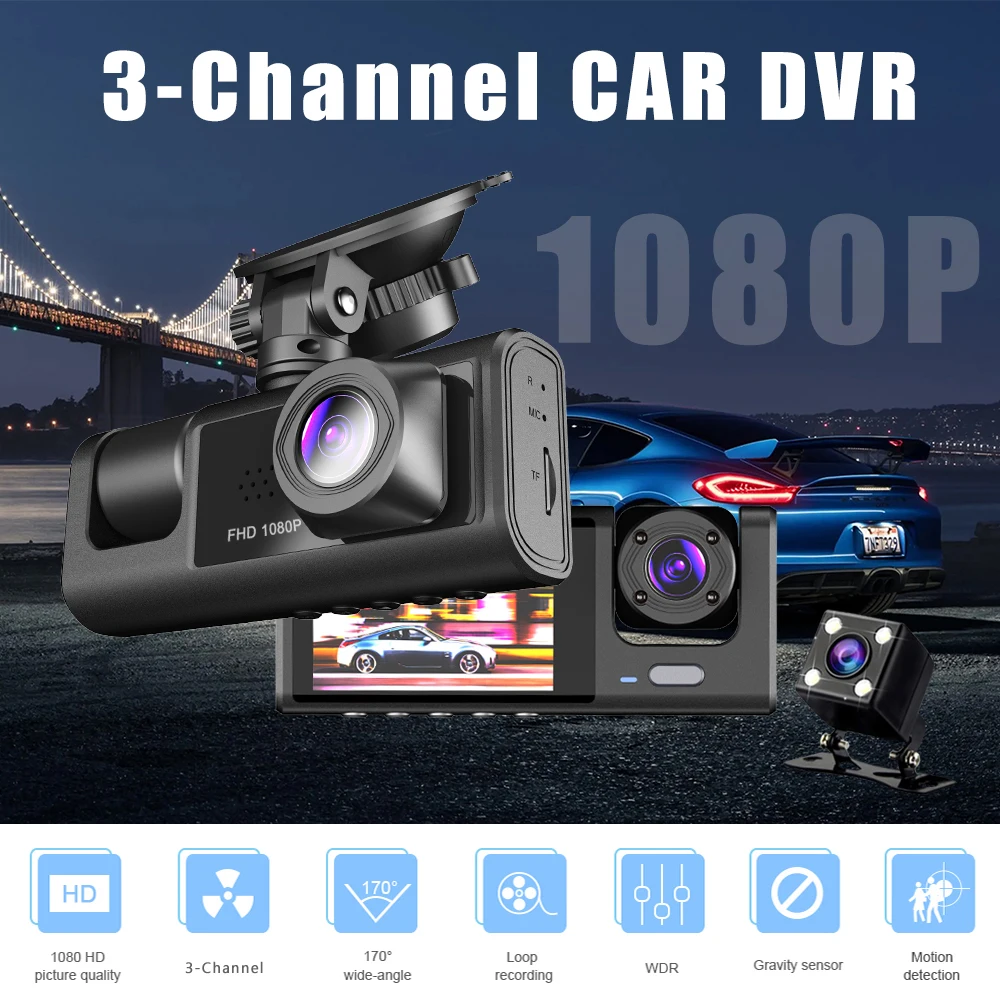 2.0인치 자동차 DVR 대시 캠 HD 대시 카메라 3 - Panoramic Dash Cam 360 리뷰 및 가격