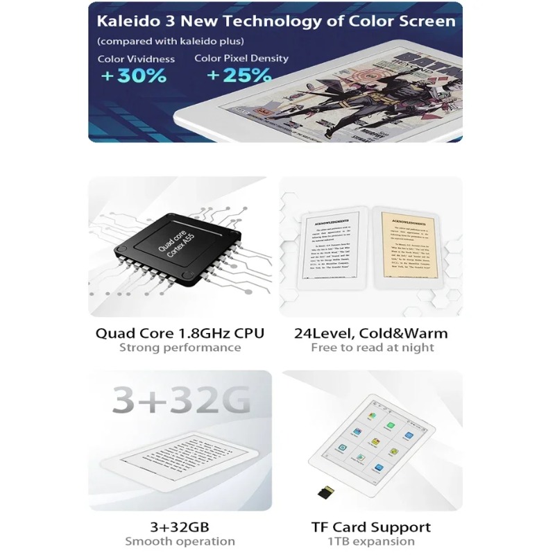 2026년형 6인치 멋진 전자기기, 컬러 Eink 디스 - Electronics And Gadgets E 리뷰 및 가격