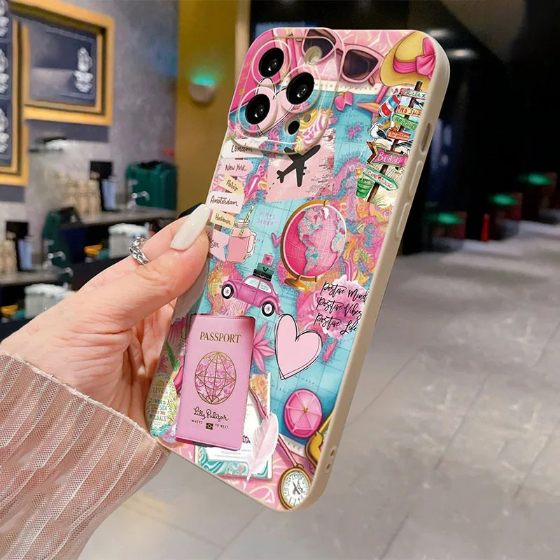 여행용 비행기 프린트 무광 안티드롭 폰 케이스 (아이폰 - Apple Iphone 15 Pro Max 리뷰 및 가격