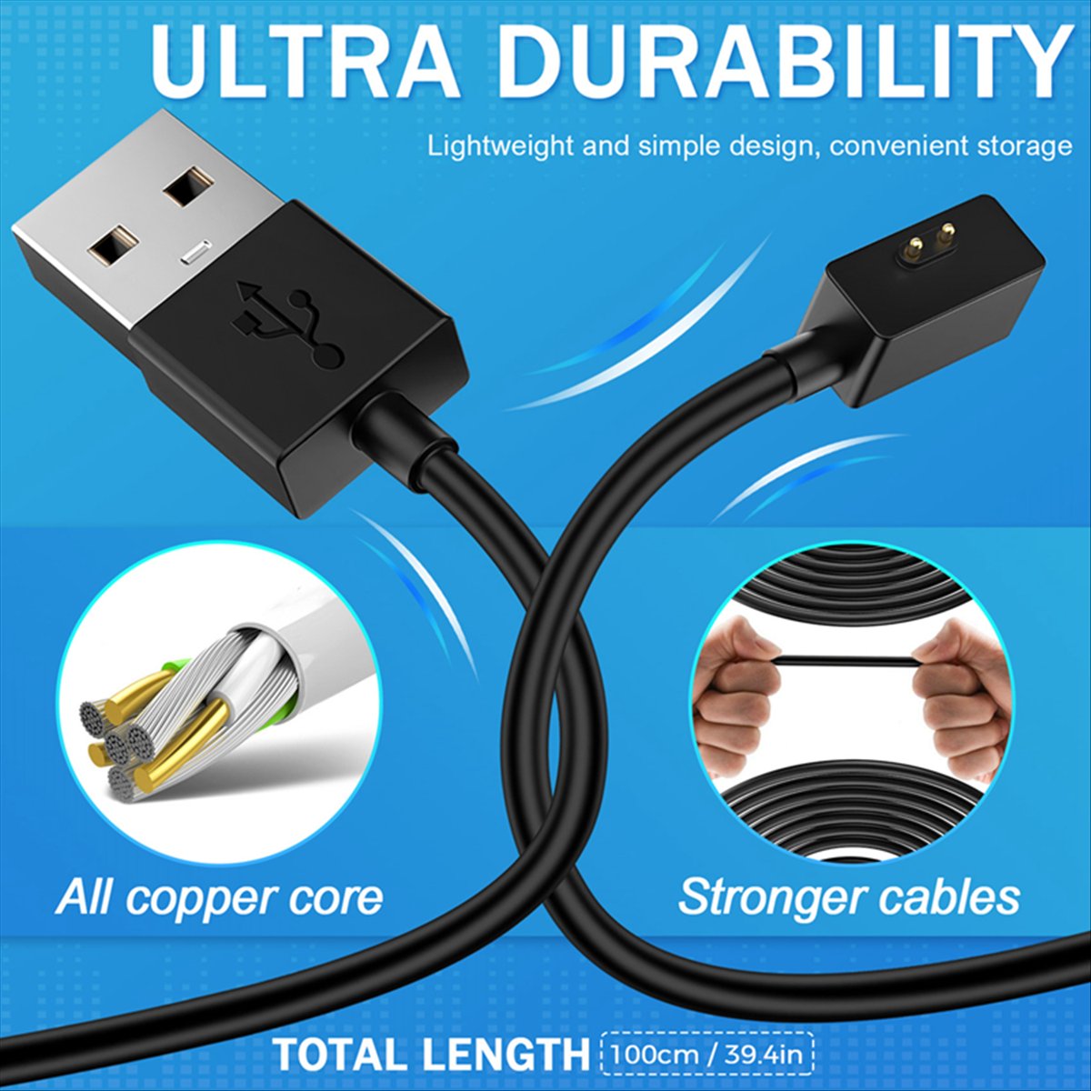 Watch 2 Lite 스마트 워치용 고속 충전 케이블 - Magnetic Charging Cable 리뷰 및 가격