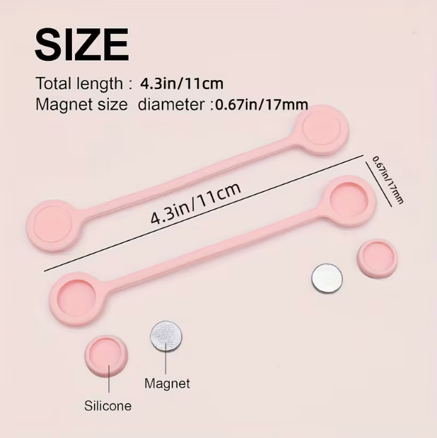 3개들이 마그네틱 충전 케이블 정리기 (데이터 케이블용 - Magnetic Charging Cable 리뷰 및 가격