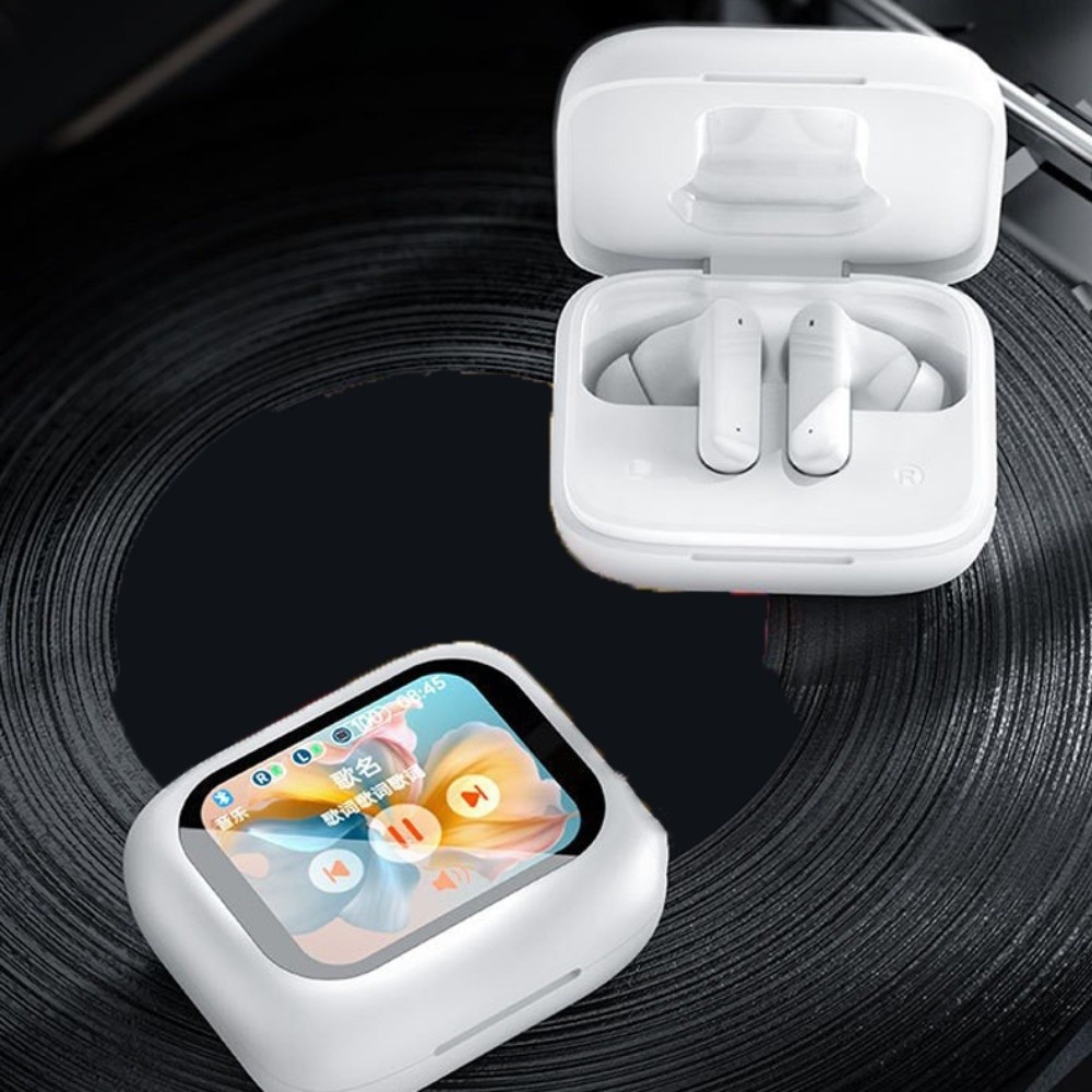 블루투스 5.4 풀 터치 스크린 헤드폰 스마트 LCD  - Earbuds Anc Wireless 리뷰 및 가격
