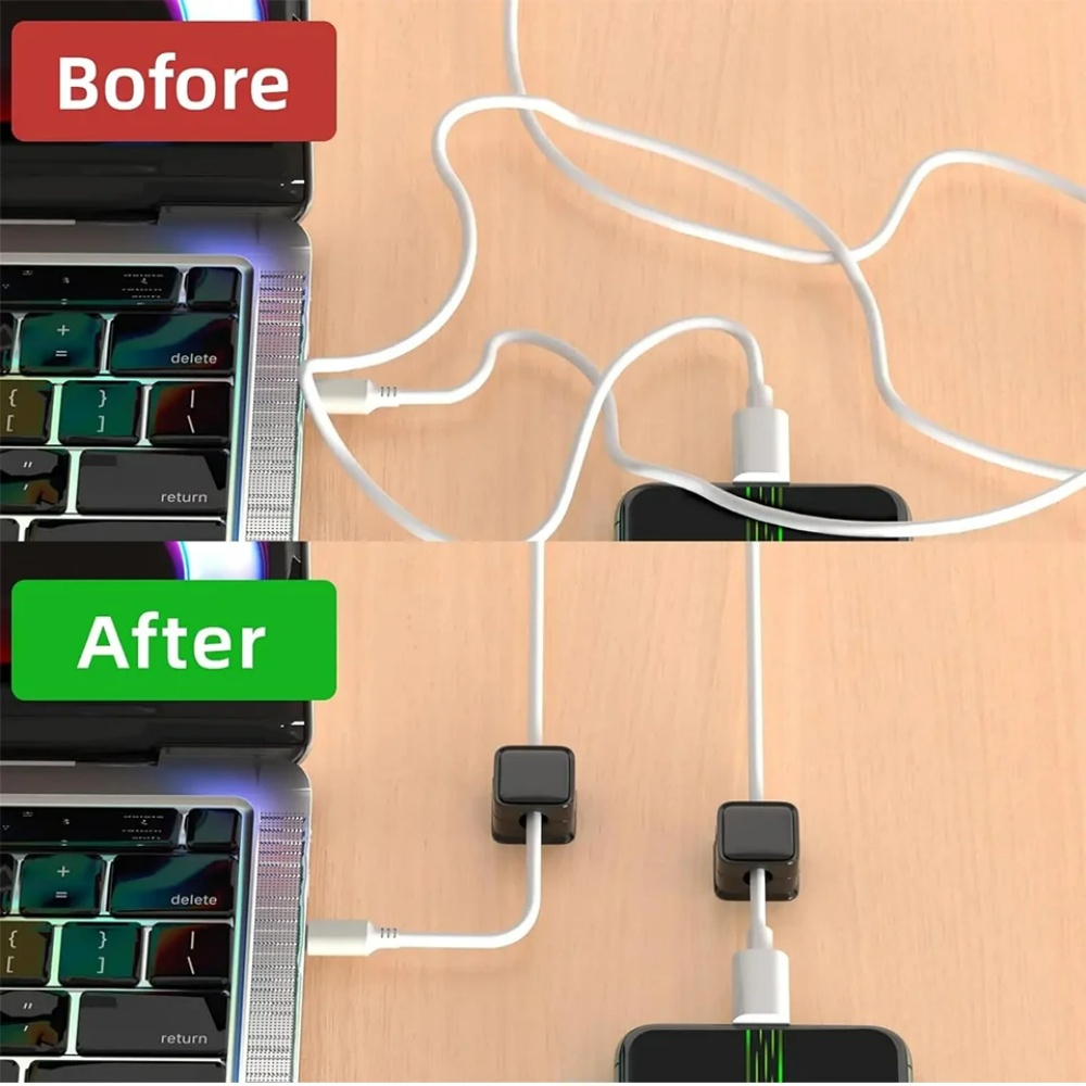 자석 케이블 클립 정리기 조절 가능한 접착식 케이블 정 - Magnetic Charging Cable 리뷰 및 가격