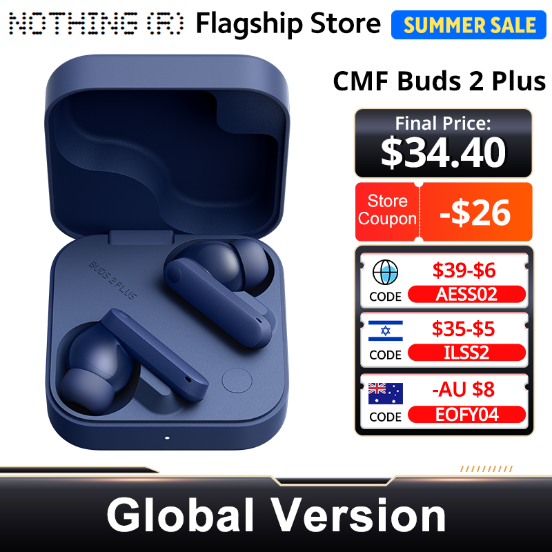 낫띵 CMF 버즈 2 플러스 글로벌 버전 50dB 하이 - Earbuds Anc Wireless 리뷰 및 가격
