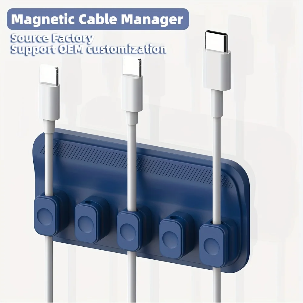 차량용 마그네틱 케이블 정리 실리콘 케이블 클램프 데스 - Magnetic Charging Cable 리뷰 및 가격